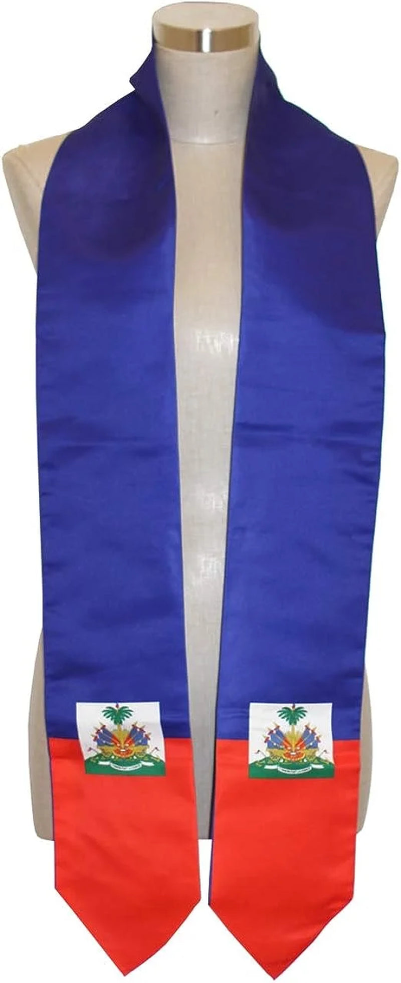 Haiti Haitian Flag Graduation Stole/Sash/Scarf